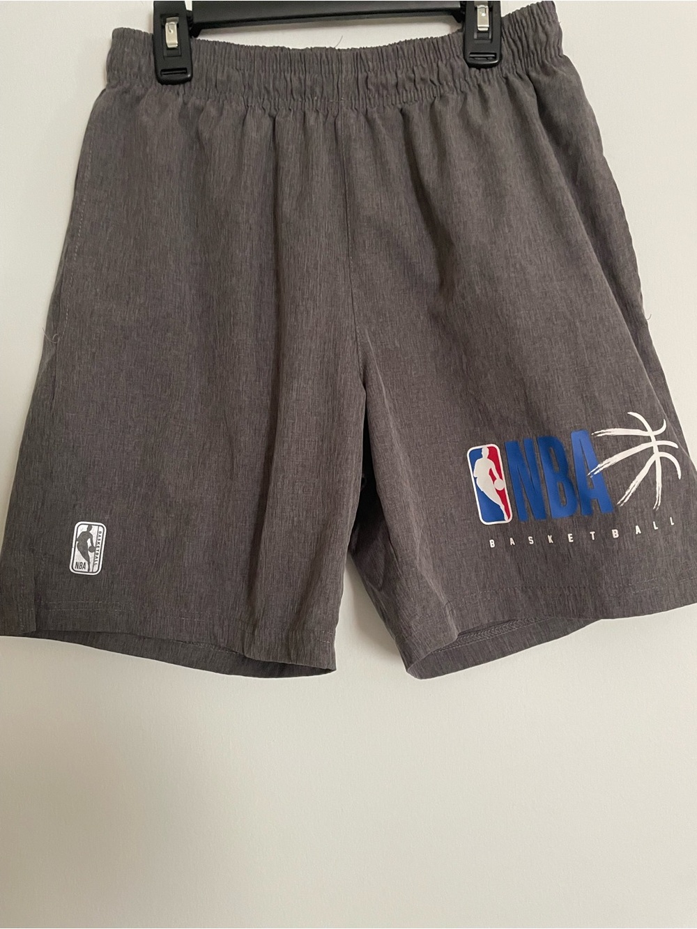 NBA Men's S Gray Basketball Shorts